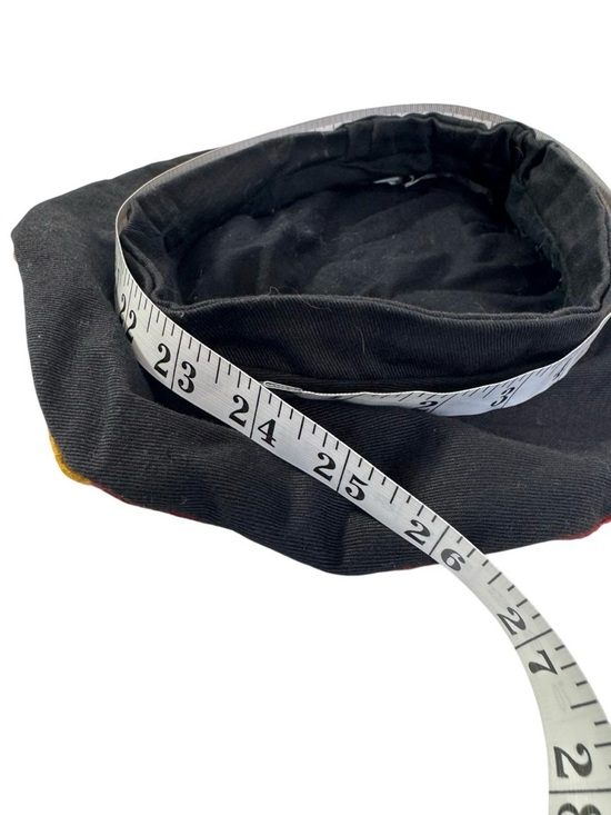 LE CHATEAU VELVET PATCHWORK BERET HAT WOMENS - Picture 8 of 8